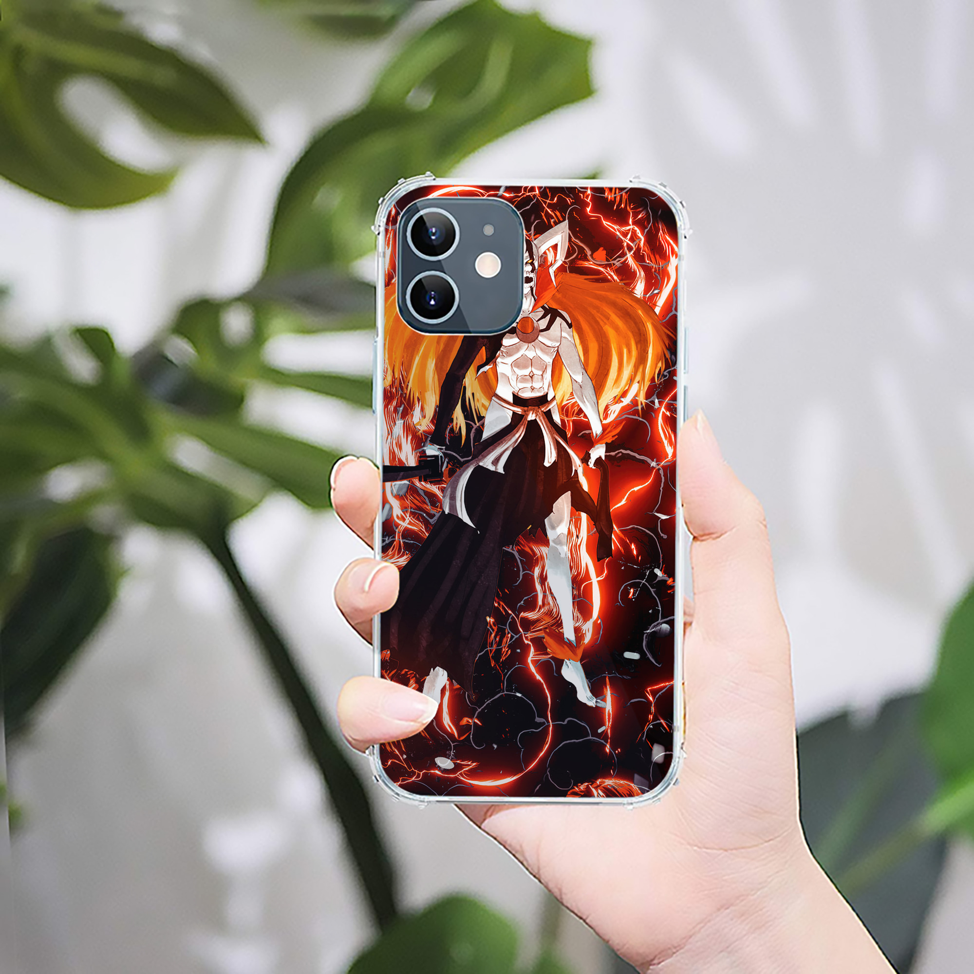 （画像用） ブリーチ BLEACH 【iPhone 12シリーズ対応】透明スマホケース（クリアソフトケース）